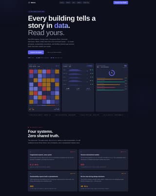 Metric - Powerful Architecture Landing Page Template