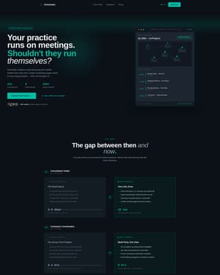 Schematic - Powerful Architecture Scheduling Landing Page Template