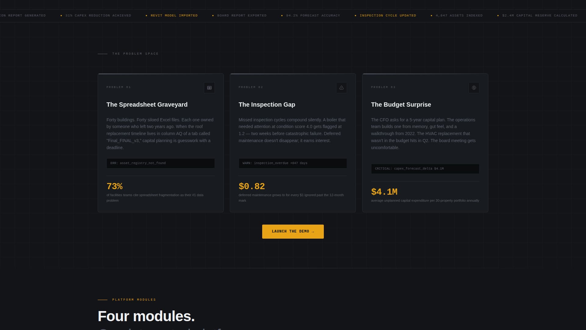 Ledger - Powerful Architecture Firm Landing Page Template