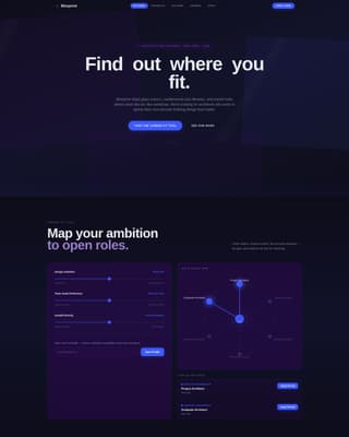 Blueprint - Ambitious Architecture Landing Page Template