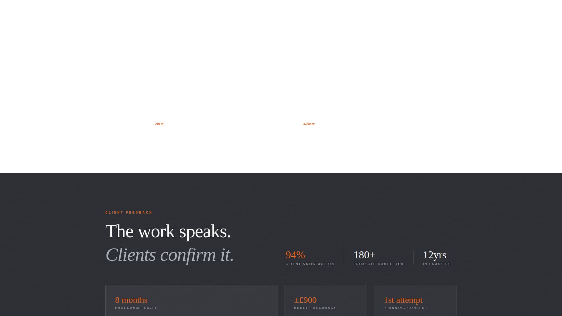 Architecture Firm Booking Website Template