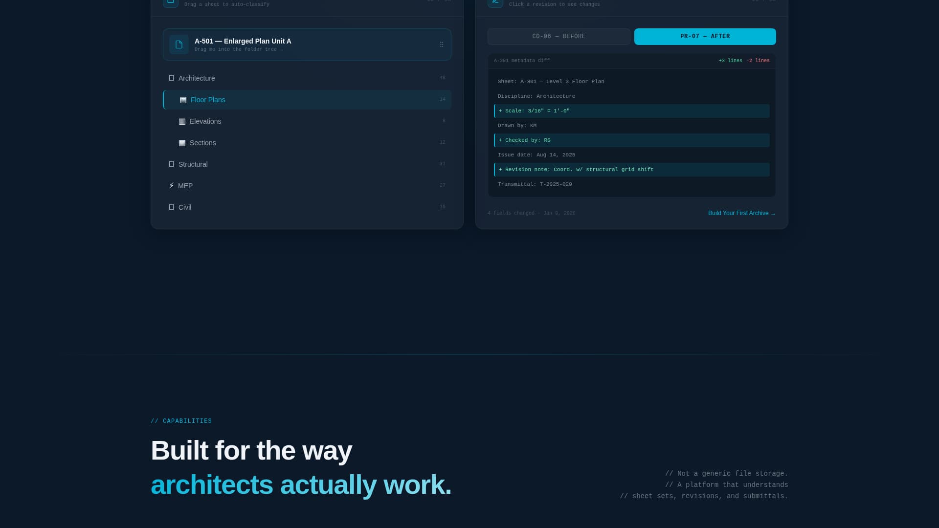 Vault - Powerful Document Management Landing Page Template