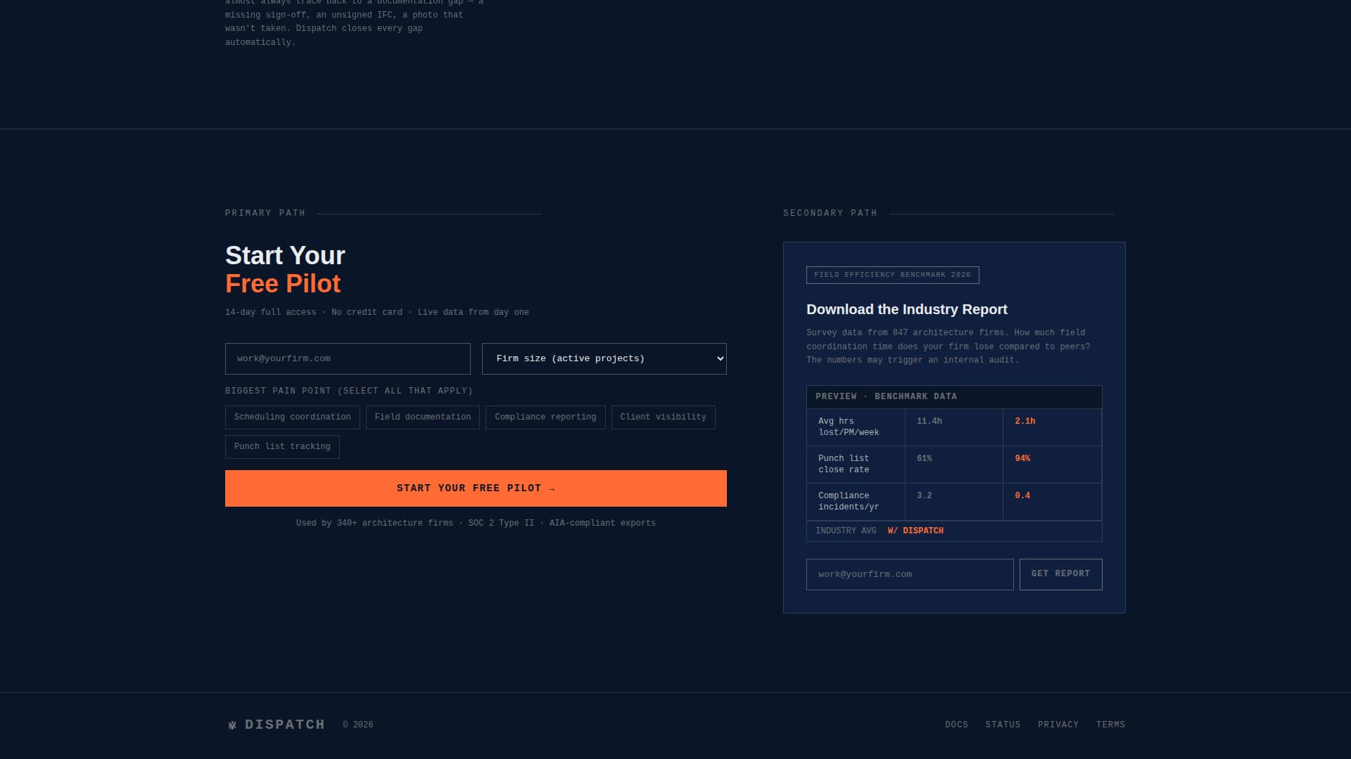 Architecture Firm Software Professional Website Template