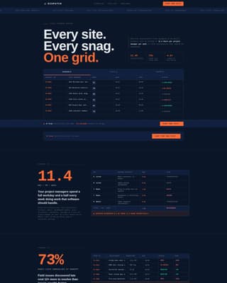 Architecture Firm Software Professional Website Template