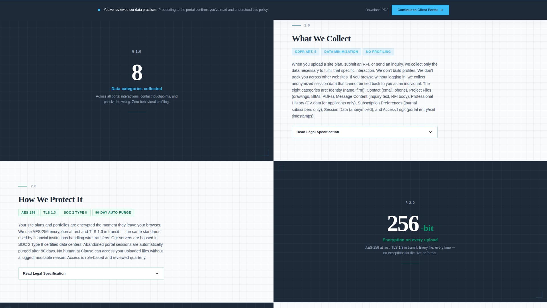 Architecture Firm Cost Calculator Website Template