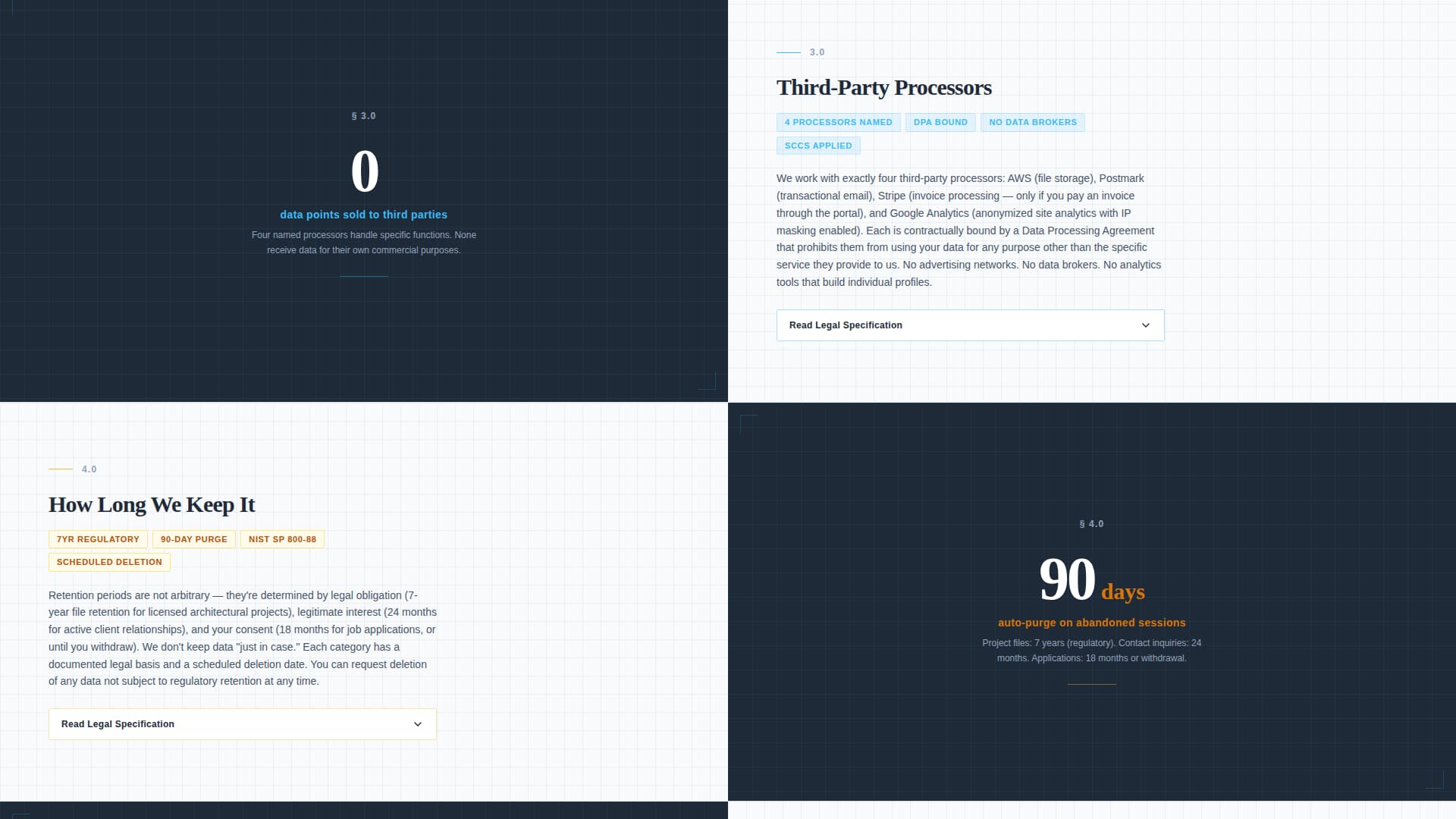 Architecture Firm Cost Calculator Website Template