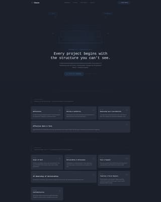 Clause - Authoritative Architecture Landing Page Template