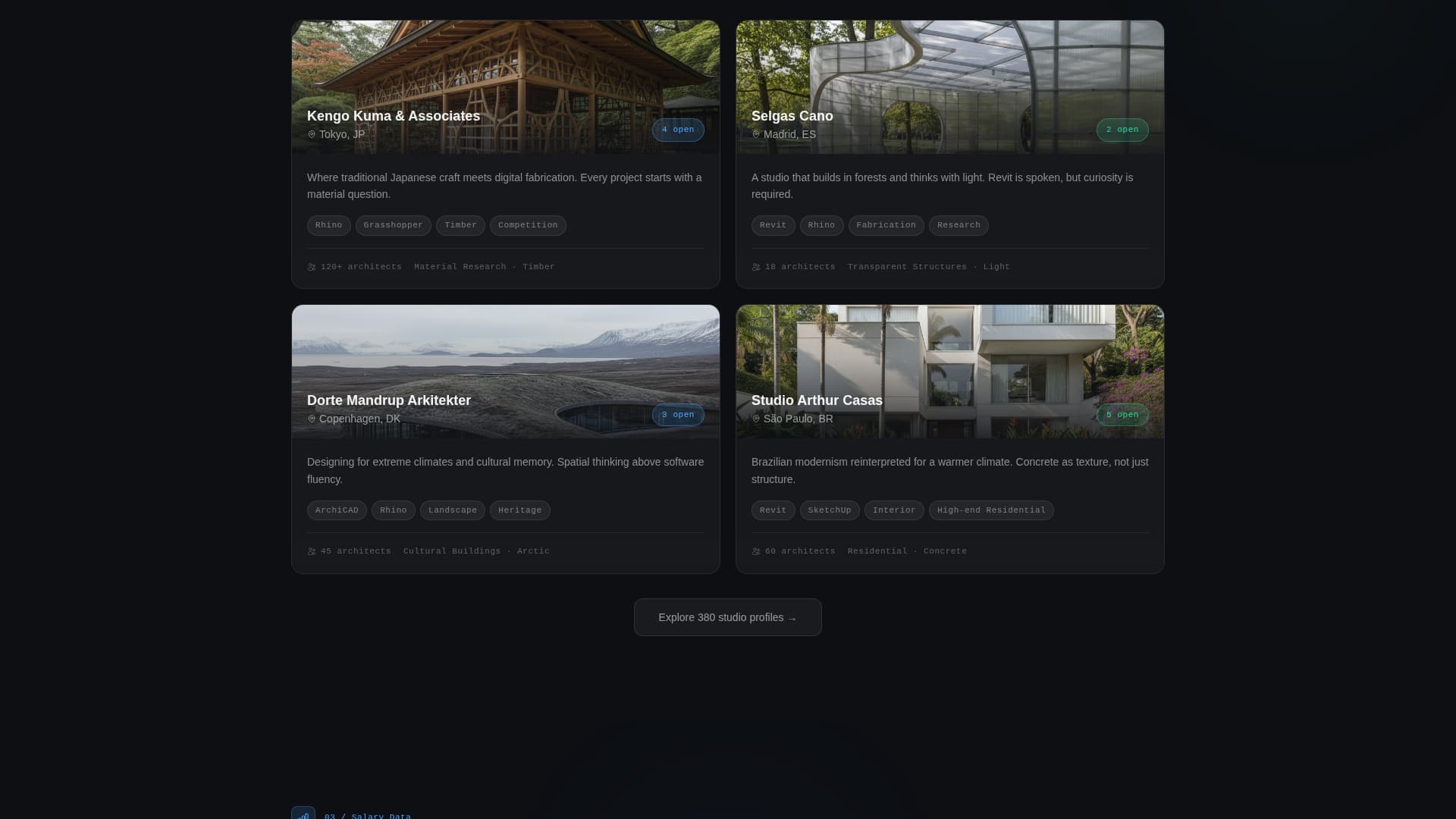 Drafthouse - Dynamic Architecture Landing Page Template