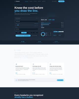 Architecture Digital Presence Pricing Website Template