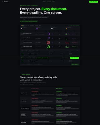 Architect - Powerful Project Management Landing Page Template