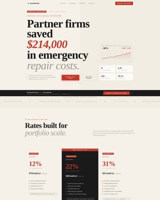 HVAC Contractor Marketing Reviews Website Template