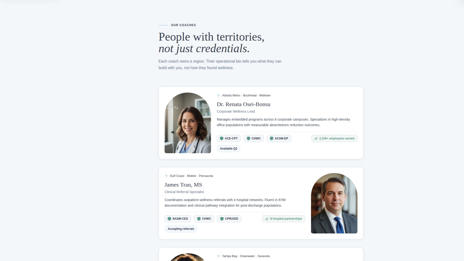 Vitality - Trusted Wellness Landing Page Template