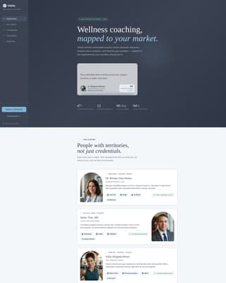 Vitality - Trusted Wellness Landing Page Template