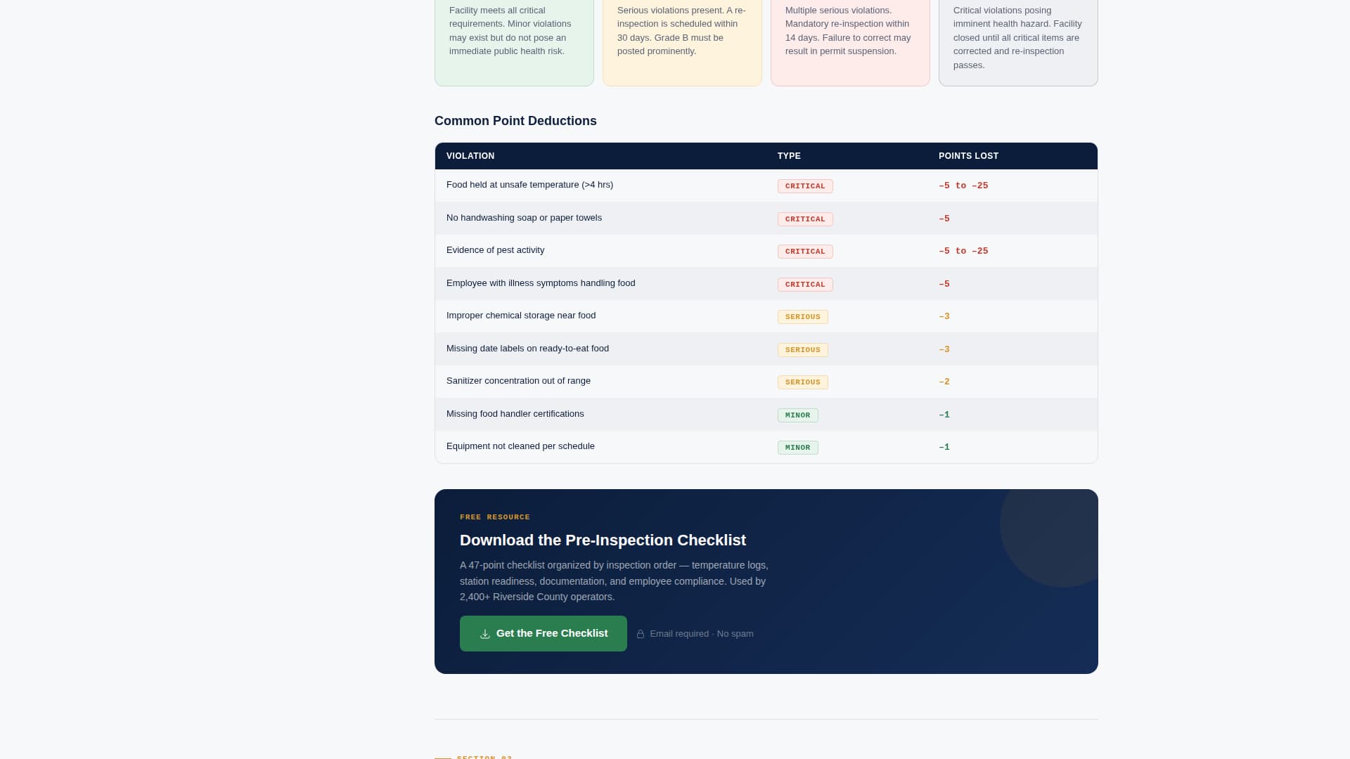 Inspectguide - Authoritative Healthinspector Landing Page Template