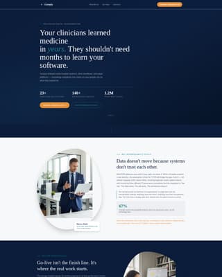 Comply — Credible Healthcare Provider Landing Page Template