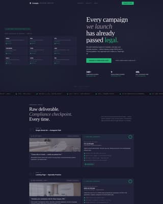 Comply - Trusted Healthcaremarketing Landing Page Template