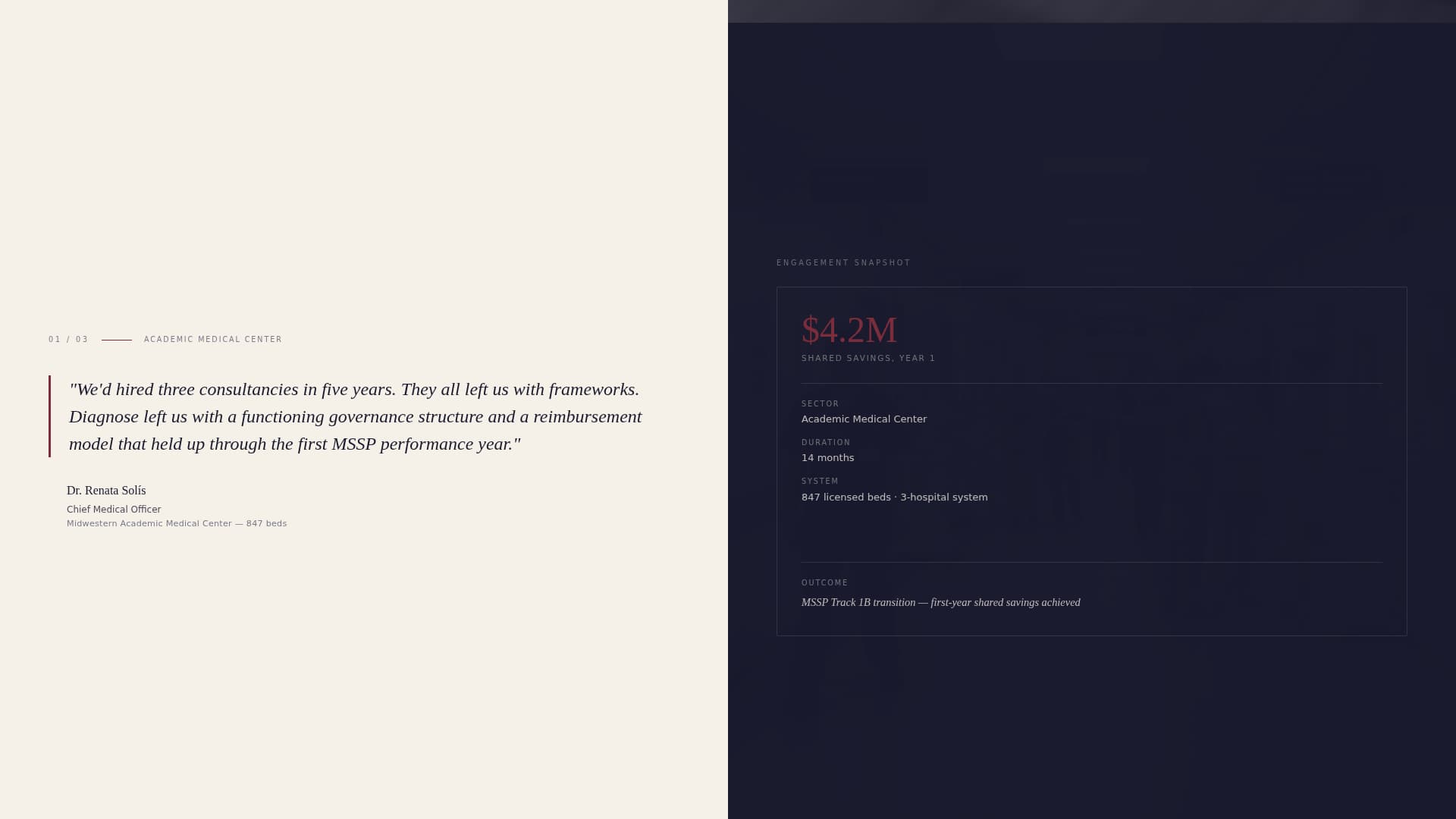 Diagnose - Authoritative Healthcare Landing Page Template