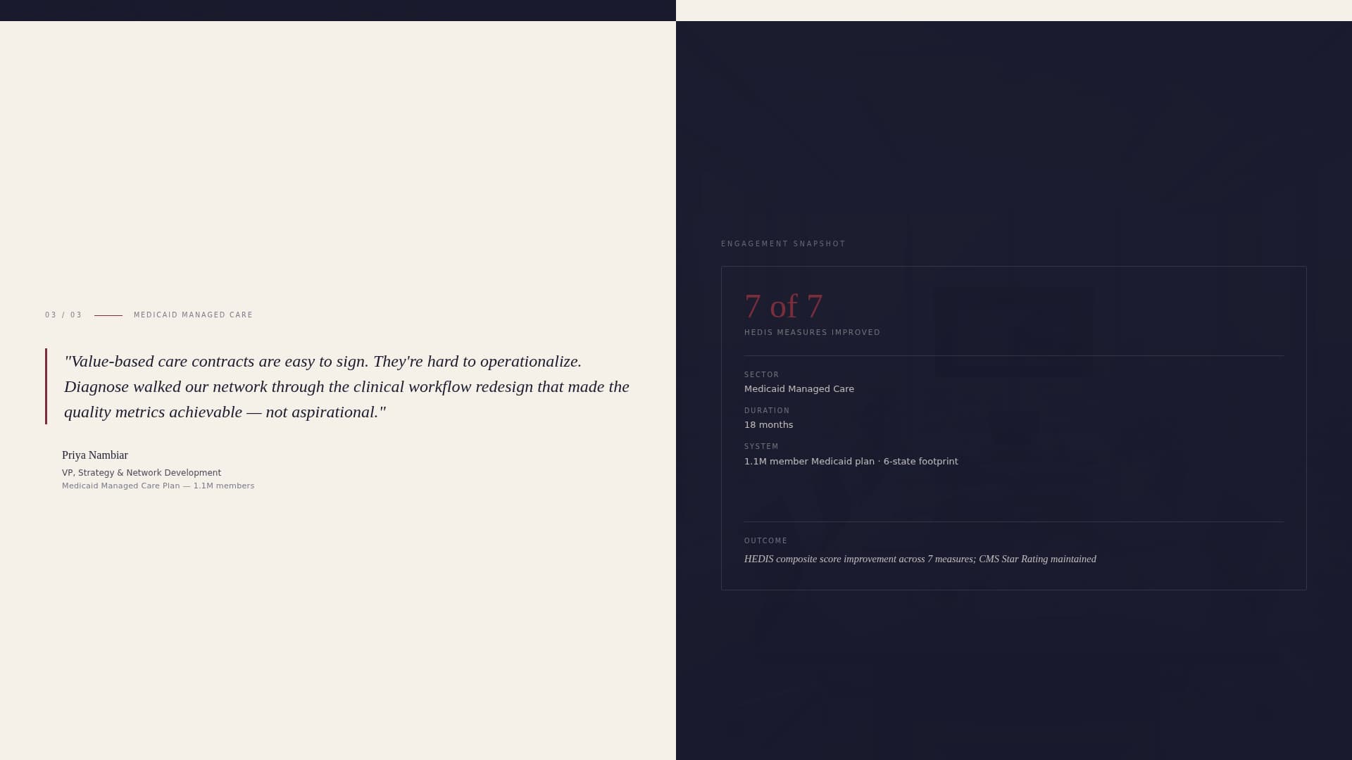 Diagnose - Authoritative Healthcare Landing Page Template