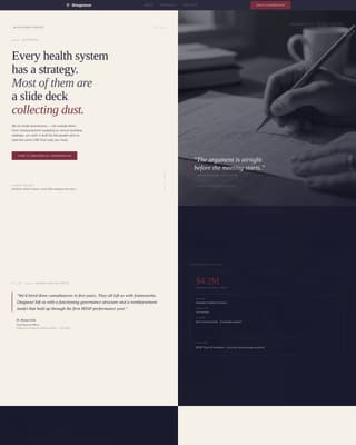 Diagnose - Authoritative Healthcare Landing Page Template