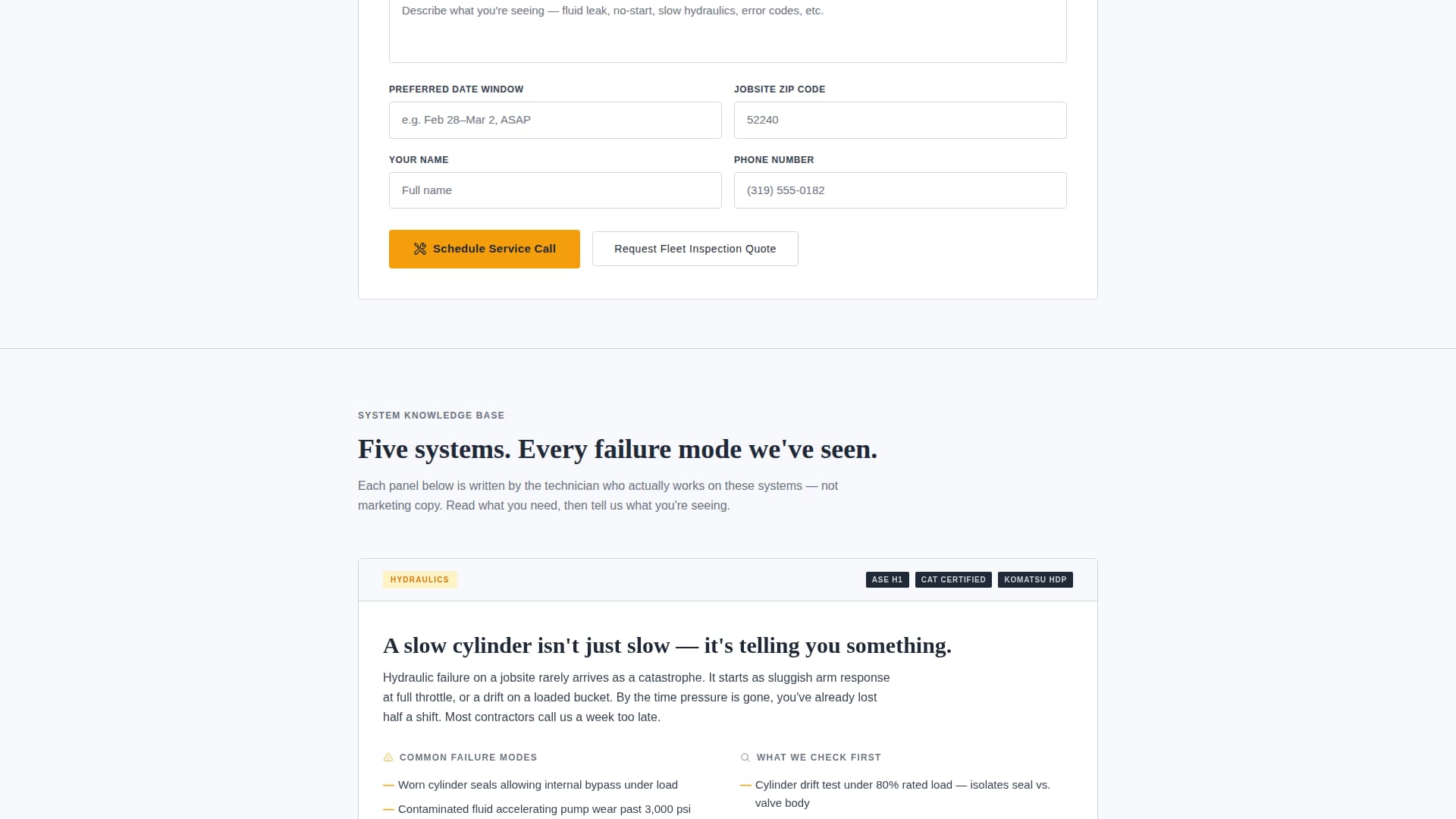 Torque - Authoritative Heavyequipment Landing Page Template