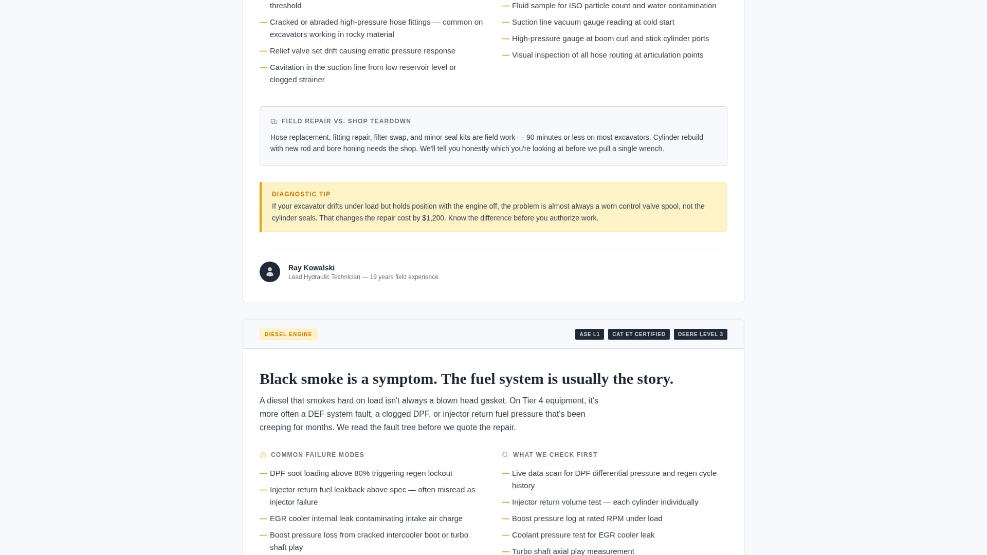 Torque - Authoritative Heavyequipment Landing Page Template