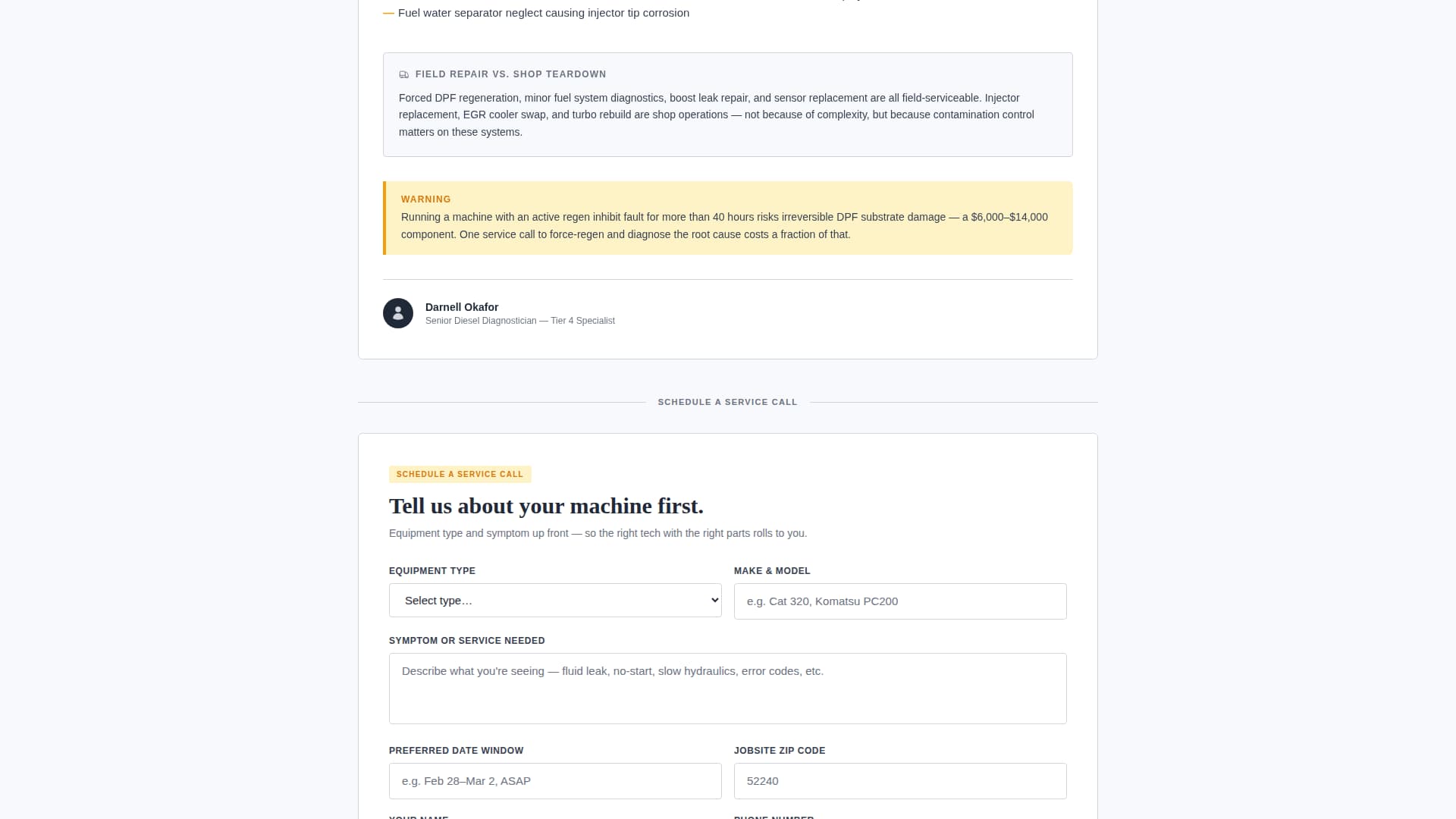 Torque - Authoritative Heavyequipment Landing Page Template