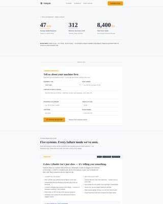 Torque - Authoritative Heavyequipment Landing Page Template