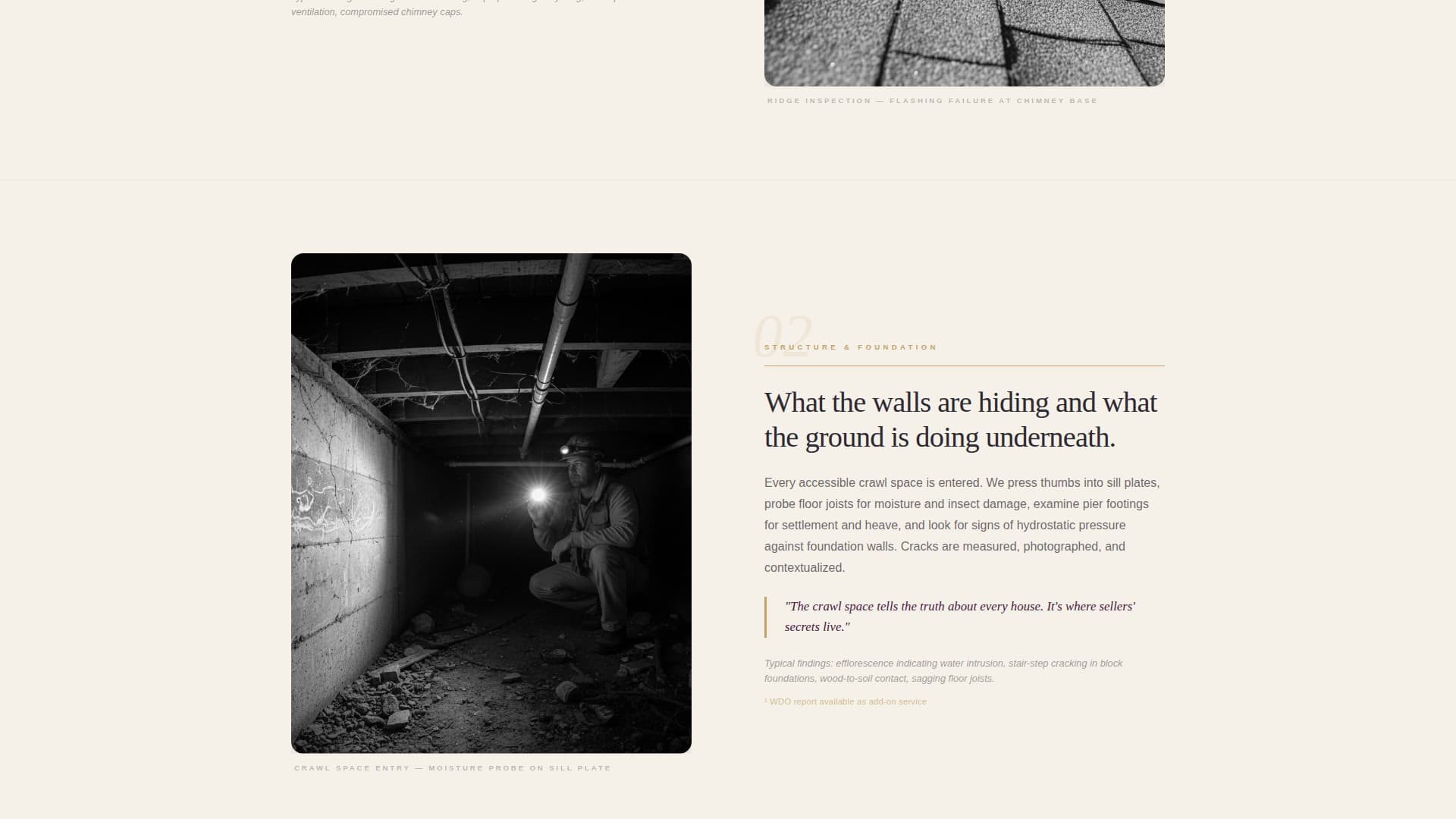 Inspect - Authoritative Homeinspector Landing Page Template