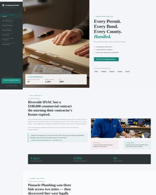 Comply — Insured Legal Compliance Landing Page Template