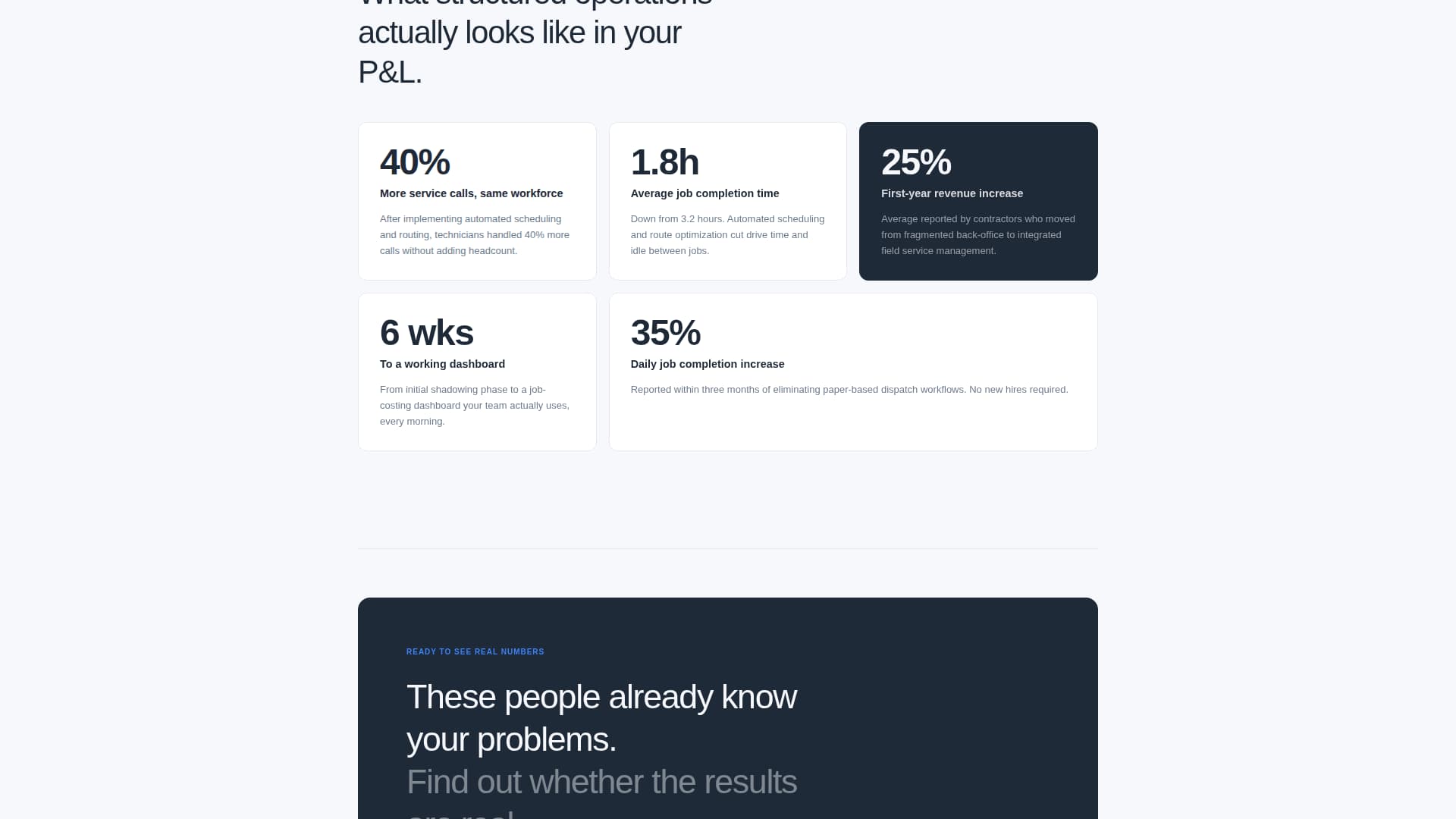 Dispatch - Precision Operations Landing Page Template