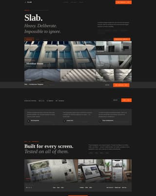 Architecture Digital Presence Portfolio Website Template