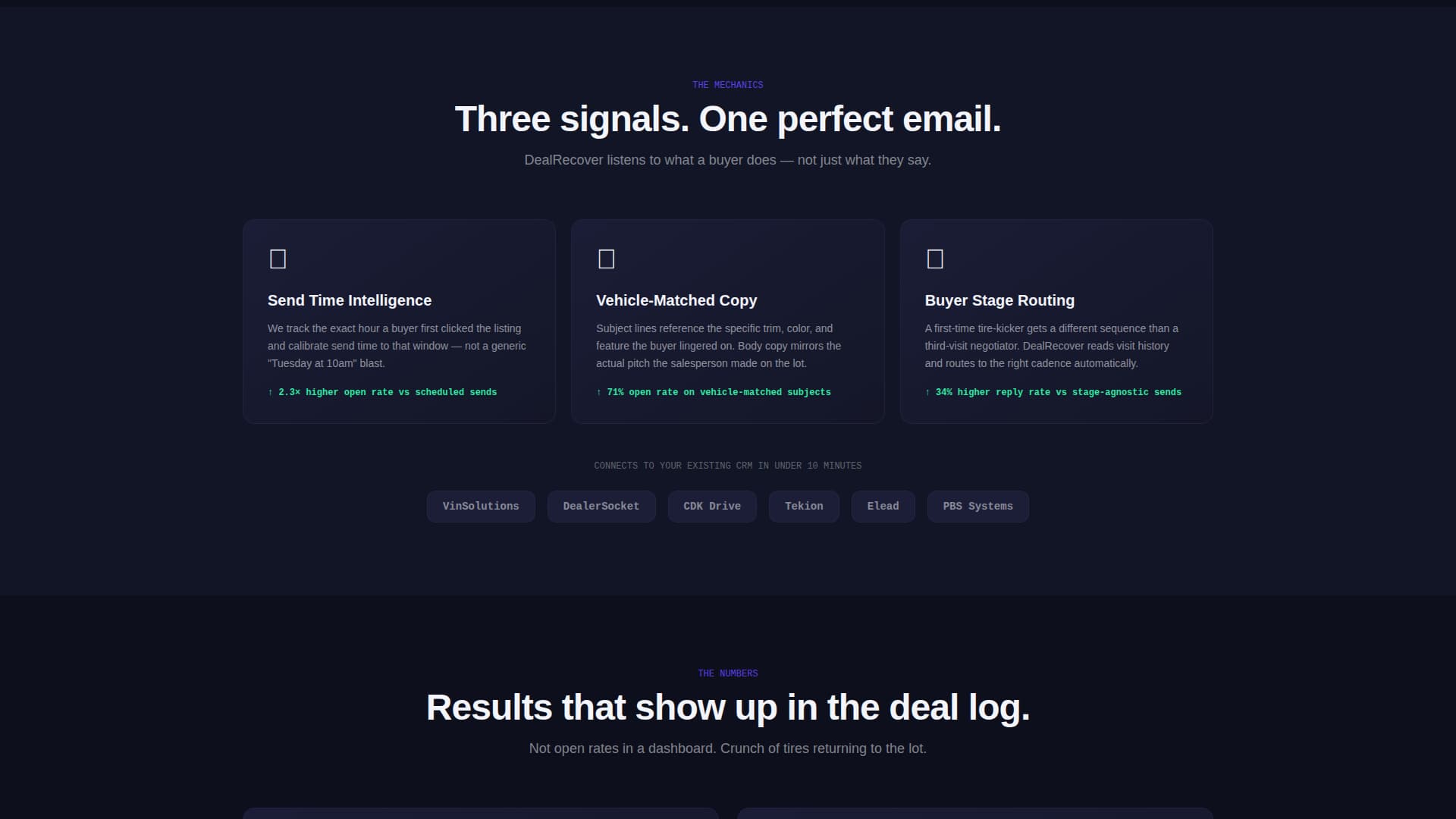 Followup - High-Converting Dealer Landing Page Template