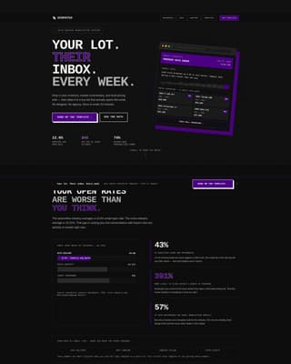 Auto - Premium Dealer Landing Page Template