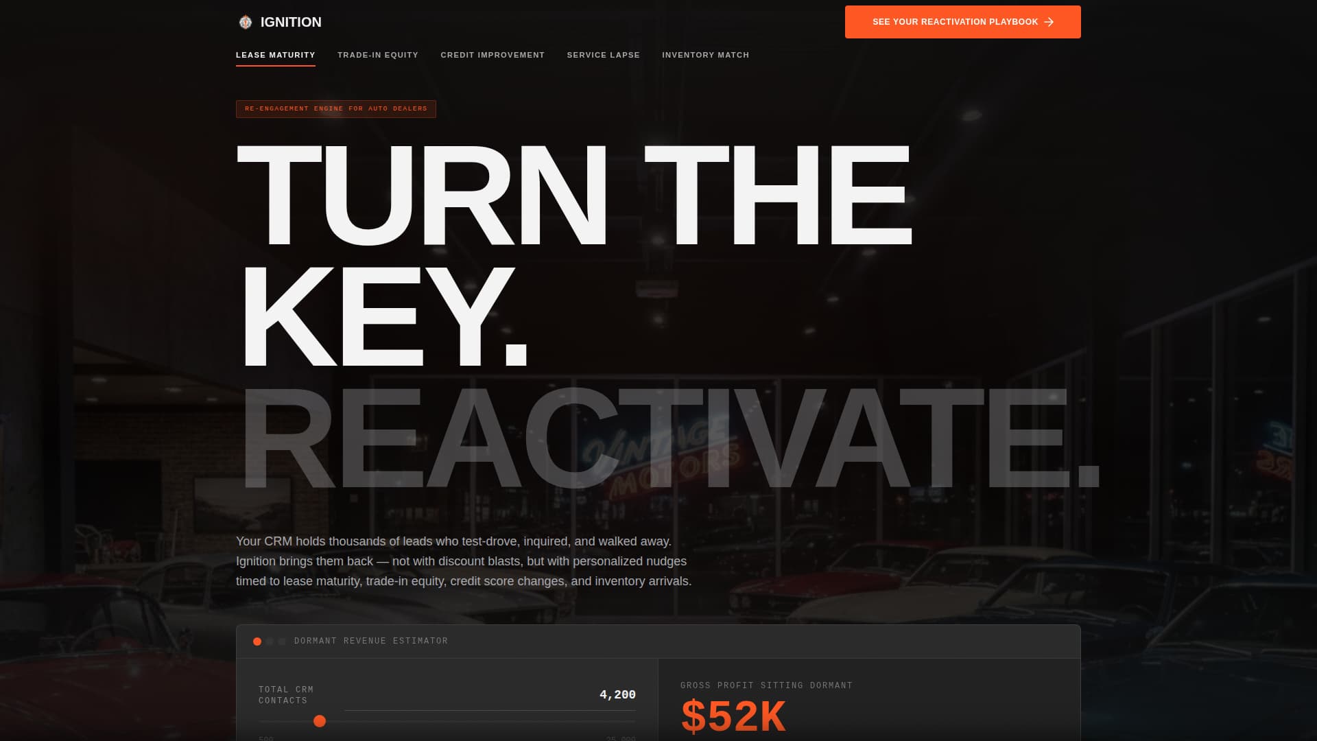 Ignition - High-Performance Dealer Landing Page Template