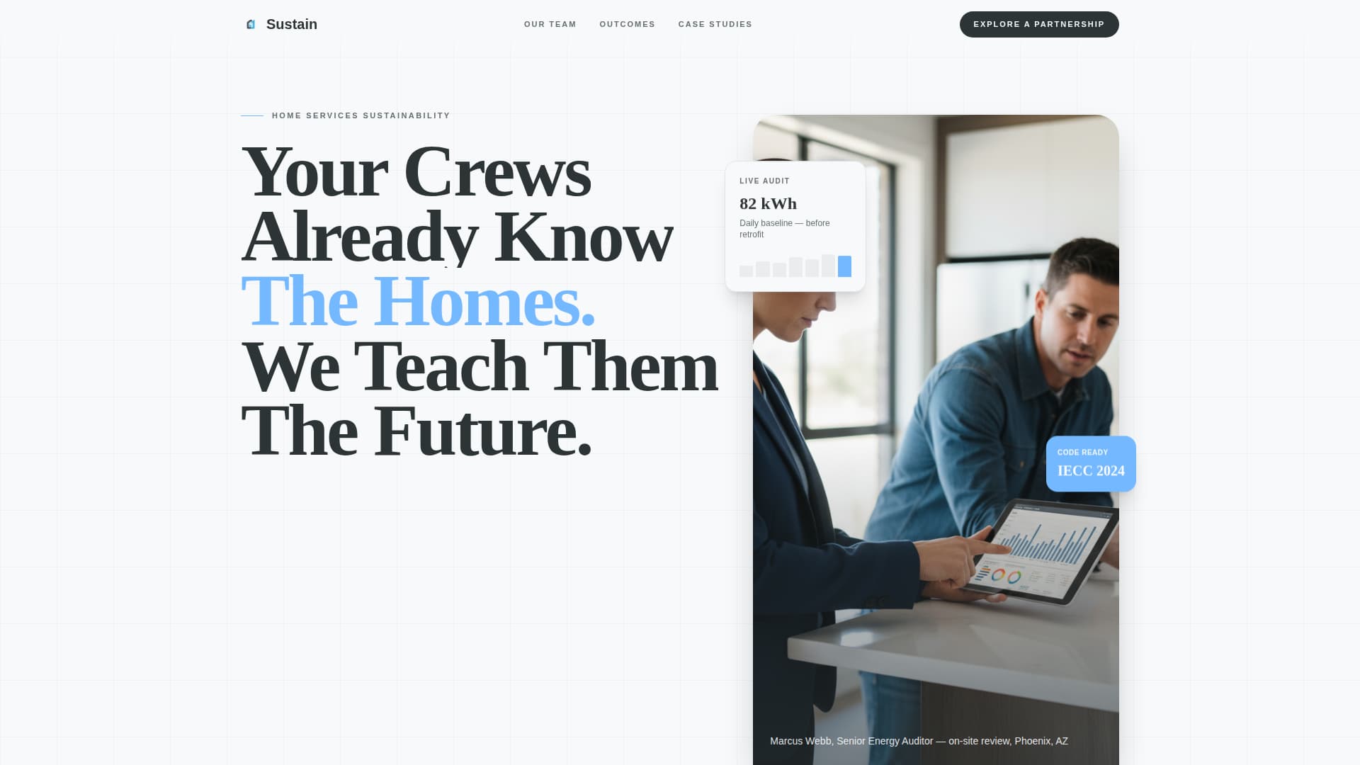 Home - Modern Services Landing Page Template