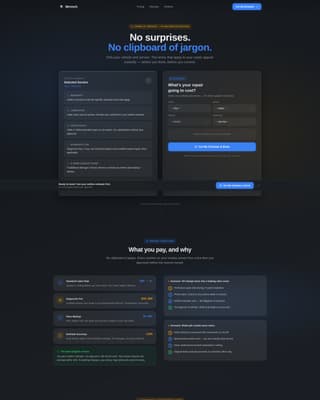 Wrench - Transparent Autorepair Landing Page Template