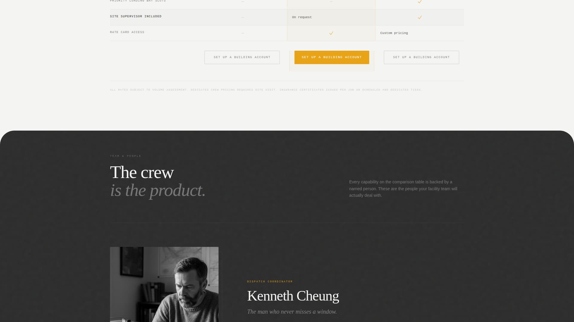Dispatch — Rapid Clutter Hauling Landing Page Template