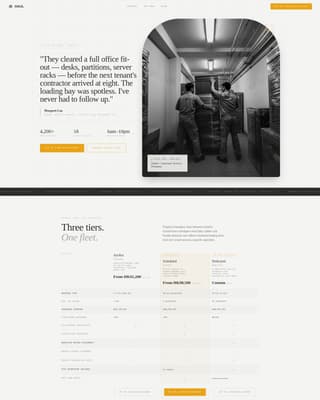Dispatch — Rapid Clutter Hauling Landing Page Template