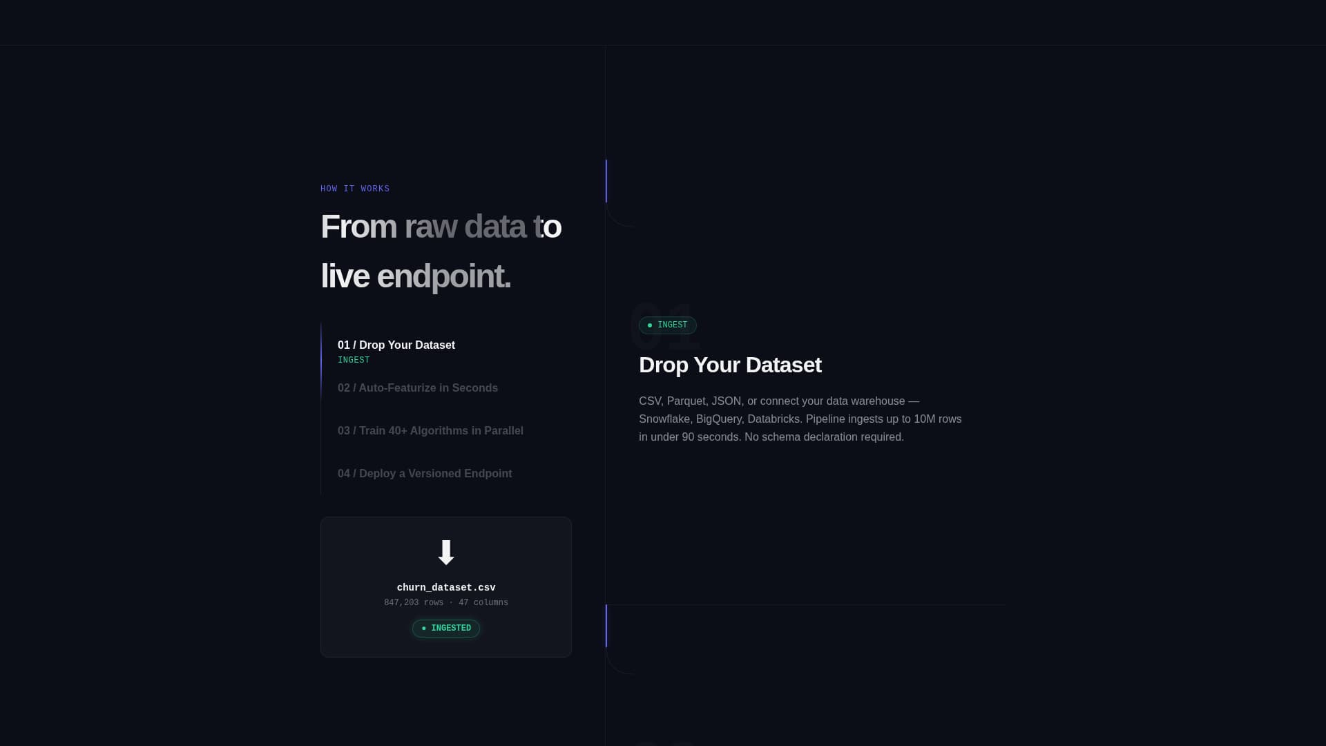 Stream — Intelligent AutoML Landing Page Template