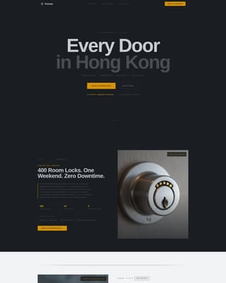 Keyway - Precision Locksmith Landing Page Template