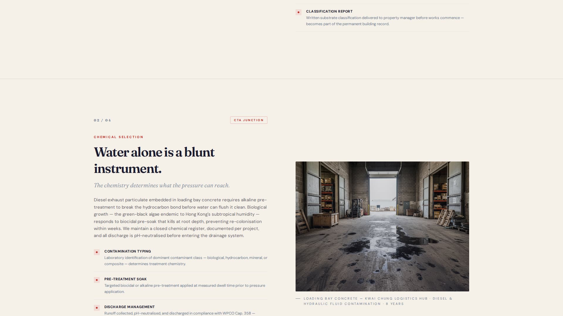 Blast - Authoritative Pressurewashing Landing Page Template