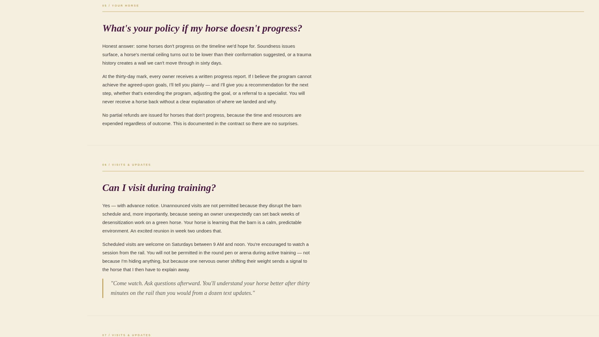 Bridle - Authoritative Trainer Landing Page Template