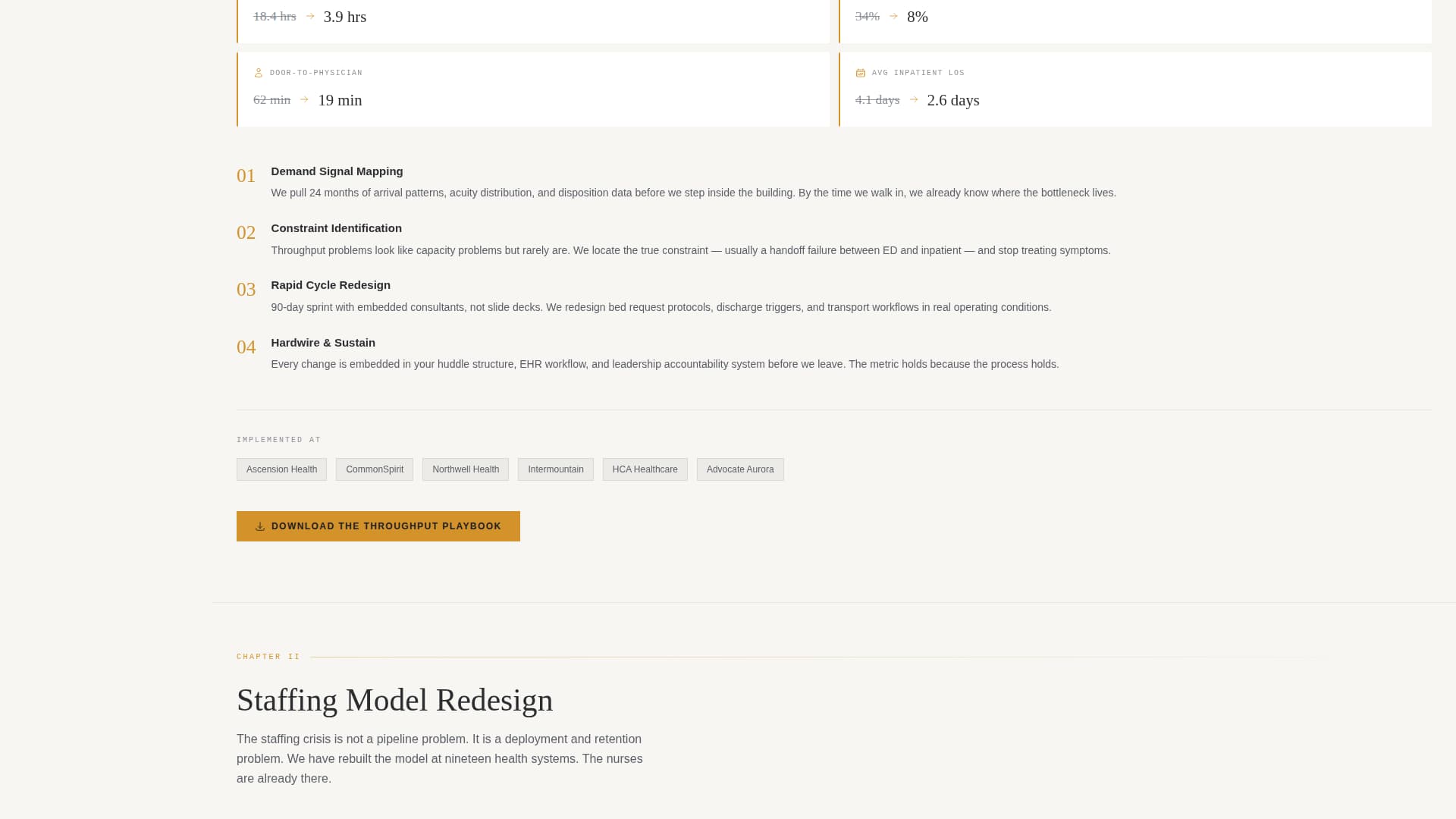 Rounds — Credible Clinical Assessment Landing Page Template