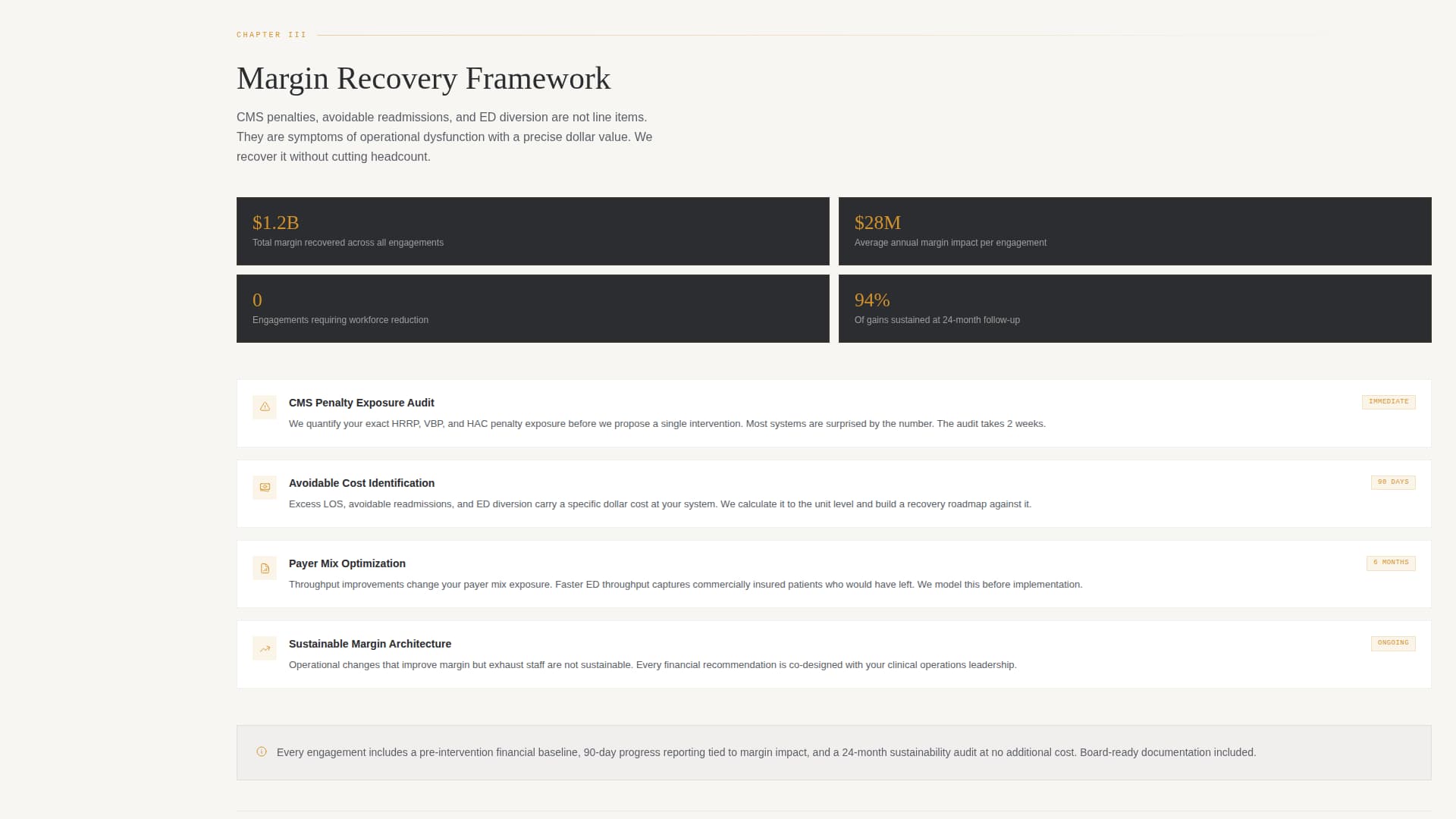 Rounds — Credible Clinical Assessment Landing Page Template