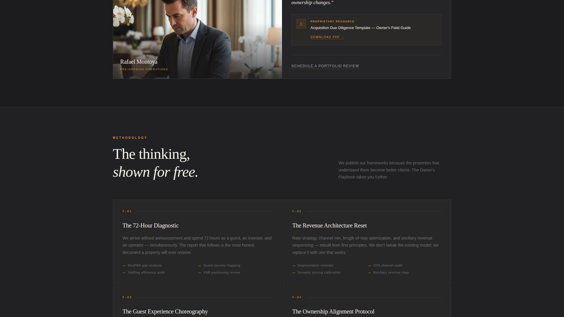 Concierge - Elite Hospitality Landing Page Template