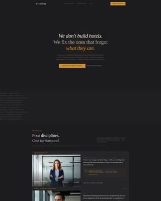 Concierge - Elite Hospitality Landing Page Template