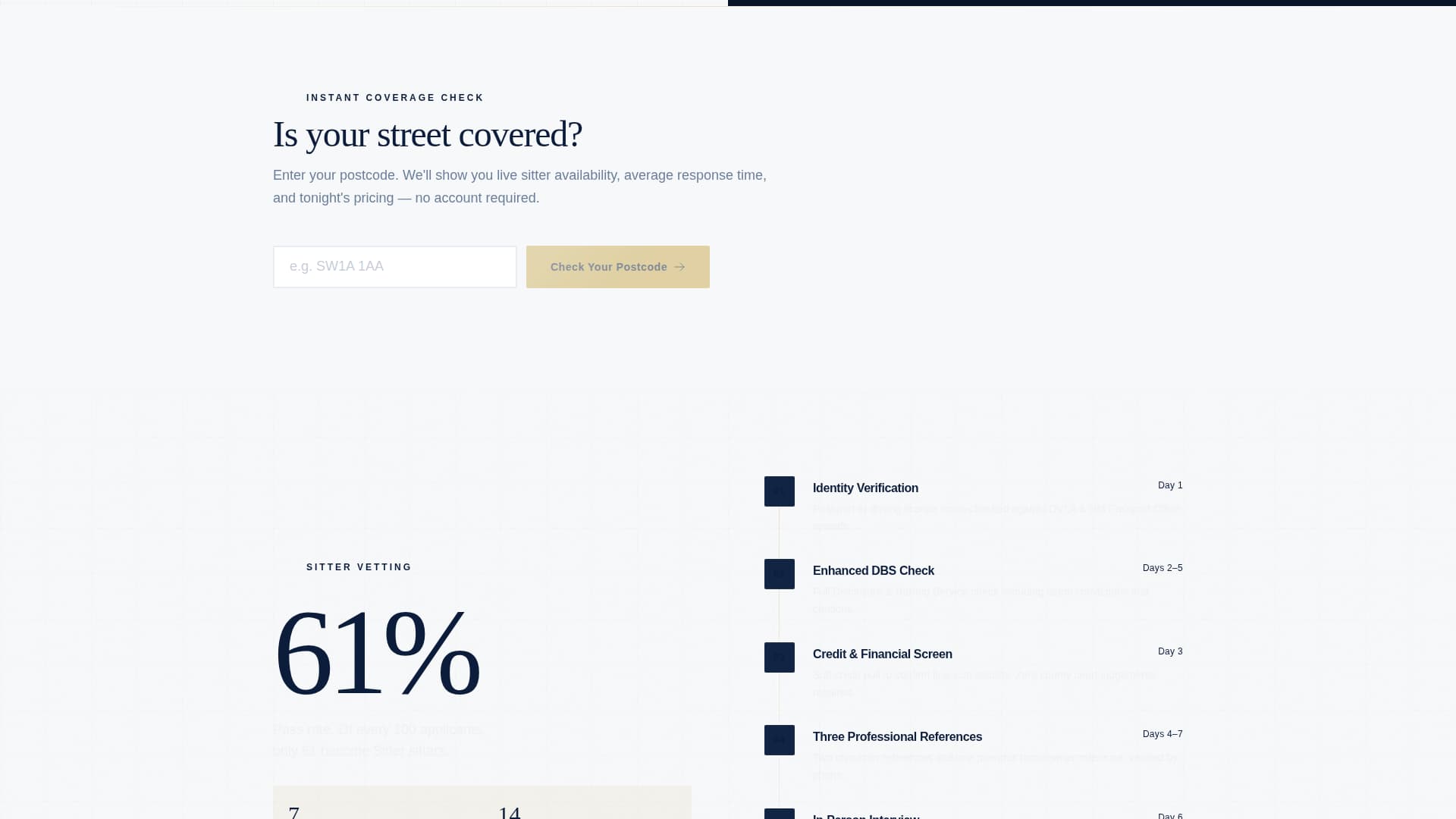Sitter - Trusted Housesitting Landing Page Template