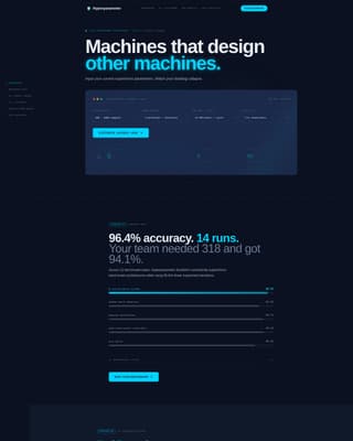 Hyperparameter - Automated AutoML Landing Page Template