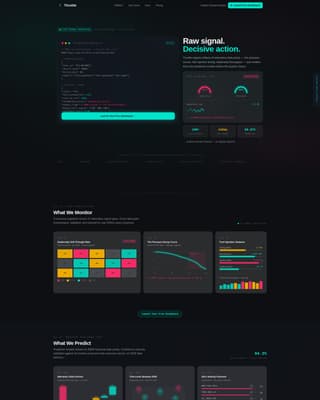 Throttle - Predictive Automotive Landing Page Template