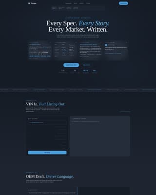 Torque - Dynamic Automotive Landing Page Template